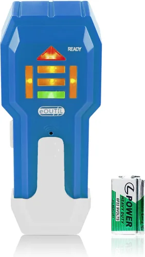 Miniatura 9 de Escáner de pared con buscador de pernos, sensor detector de madera y metales para pared de 3/4 de pulgada de grosor (ST102-naranja)