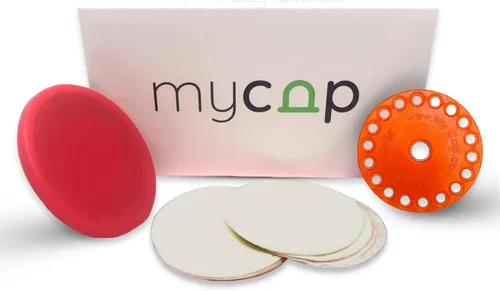 Miniatura 9 de My-Cap Juego de tapas y tapas reutilizables para cápsulas de café, compatibles con cápsulas Nespresso Vertuo, tapa y tapa de cápsulas de café Azul