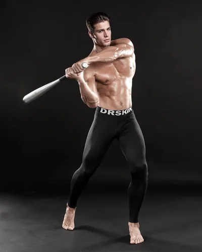 Miniatura 7 de DRSKIN Paquete de 5, 4, 3 o 1 pantalón de compresión para hombre, leggings deportivos, capa base, correr, atletismo, entrenamiento, activo