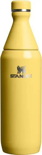 Miniatura 13 de Stanley All Day - Botella delgada de 20 onzas, tapa giratoria con sello a prueba de fugas, diseño delgado para viajes y gimnasio, acero inoxidable