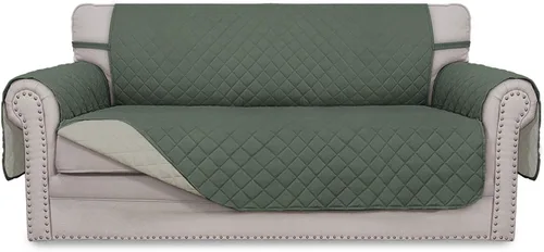 Miniatura 190 de Easy-Going - Funda para sofá, futón y sillón sin reposabrazos, reversible, resistente al agua, para mascotas y niños (azul oscuro/azul claro)