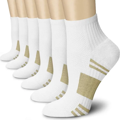 Miniatura 14 de CHARMKING Calcetines de compresión para mujeres y hombres, circulación de 15 a 20 mmHg, lo mejor para atletismo, correr, ciclismo, enfermera, uso