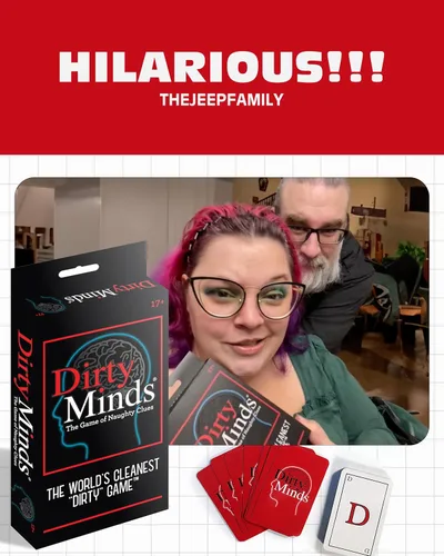 Miniatura 3 de TDC Games Juego de cartas Travel Dirty Minds para adultos, juego de fiesta para parejas, citas nocturnas y despedidas de soltera