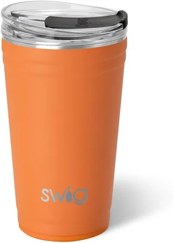 Miniatura 51 de Swig Life - Vaso aislante de 22 onzas, vaso de viaje para café con tapa, taza de viaje para café apta para portavasos, acero inoxidable (Aqua)