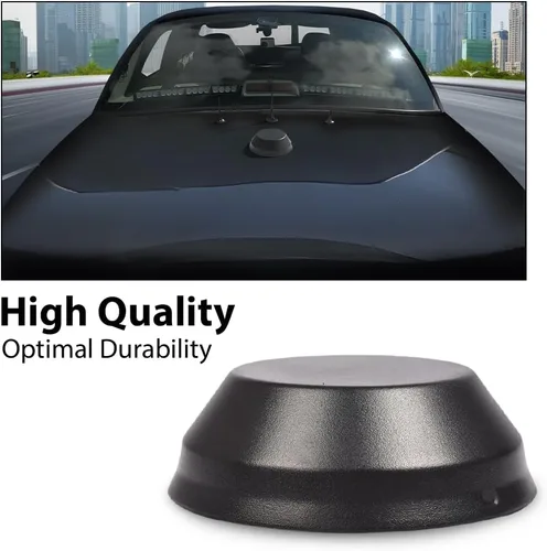 Miniatura 2 de GRAND ORANGE Antena magnética de policía P71 de plástico negro de perfil bajo para automóvil, compatible con Ford Crown Victoria Fit Taurus Fit