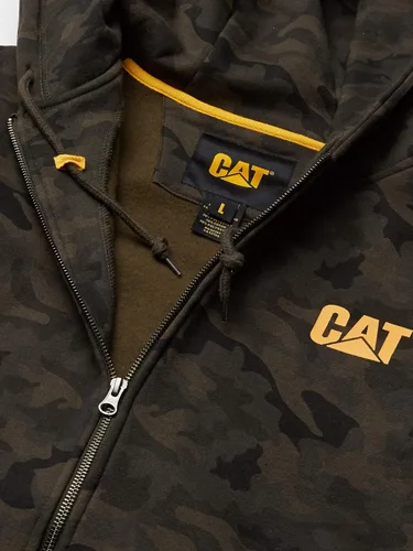 Miniatura 2 de Cat Men's Full Zip Hooded Sweatshirt (Regular and Big & Tall Sizes)