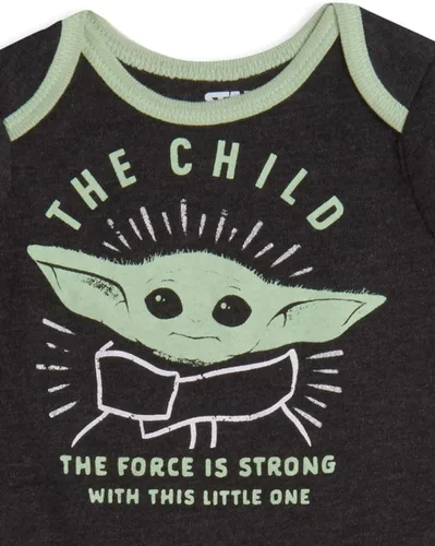 Miniatura 5 de STAR WARS Mandalorian The Child - Juego de capas de 3 piezas pantalones de cuerpo con capucha