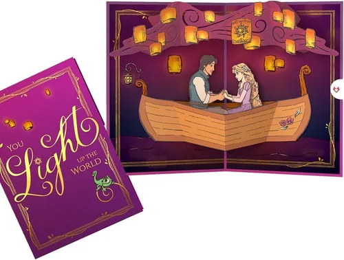 Miniatura 8 de Lovepop Everyday Disney Princess - Tarjeta emergente para ella y él – Tarjetas de felicitación 3D para niños y niñas – You Make the Whole Kingdom
