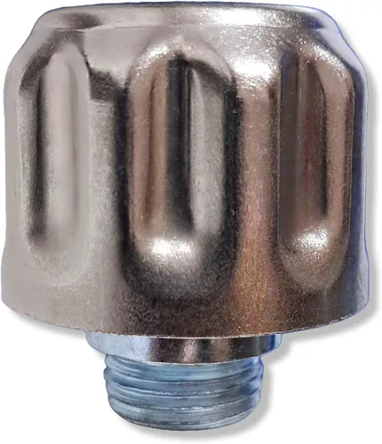 Miniatura 8 de Tapa de respiración de tanque hidráulico para depósito de aceite y combustible – Tapón de llenado de metal con reborde