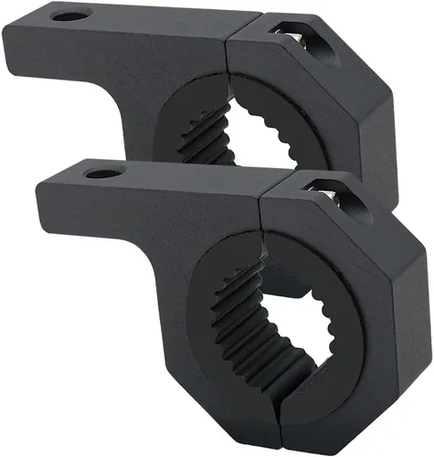 Miniatura 8 de Kit de soporte de montaje de aluminio para motocicleta, abrazadera de tubo, 4 piezas, 0.75", 1", 1.25", barra antivuelco Bullbar, portaequipajes