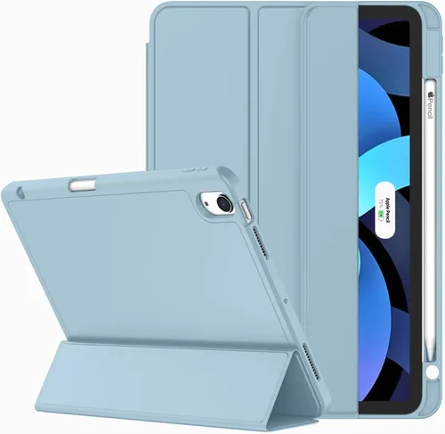Miniatura 39 de ZryXal Funda para iPad Air de 11 pulgadas M3 (2025) / M2 (2024), iPad Air de 5ª (2022) / 4ª generación (2020) de 10.9 pulgadas, funda inteligente