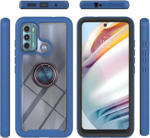 Miniatura 87 de Funda compatible con Xiaomi Poco M5s 4G, compatible con Redmi Note 10 4G / Note 10S 4G / Note 11 SE (India), funda para teléfono 3 en 1, color azul