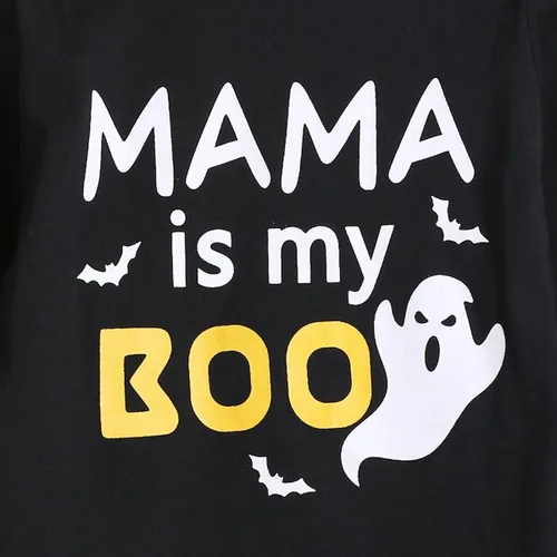 Miniatura 5 de Disfraz de mamá de bebé con texto en inglés "My Boo