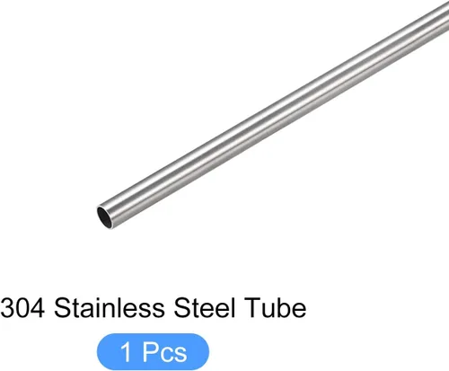 Miniatura 5 de METALLIXITY Tubo de acero inoxidable 316 (0.276 in de diámetro x 0.020 in de pared T x 9.843 in de largo), tubo recto - para muebles del hogar