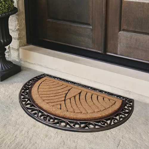 Miniatura 161 de A1HC Tapete para Puerta de Fibra de Coco Natural y Caucho, 30"x48" – Grueso, Duradero, Resistente, Anti-Desprendimiento, Resistente a
