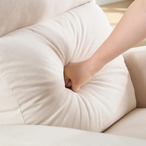 Miniatura 8 de HCHAIRH Mecedora para cuarto de bebé, sillas mecedoras de lactancia con reposapiés para mamá, silla mecedora con reposapiés y respaldo alto