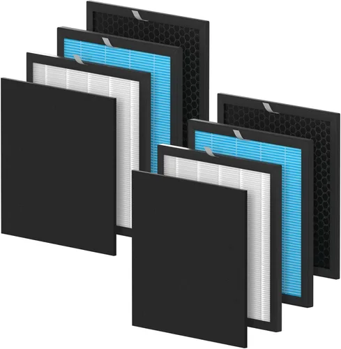 Airmax - Juego de repuesto de filtro HEPA de 10L Pro compatible con purificadores de filtro de aire Okaysou Airmax 10L Pro y Aiibot-A300, sistema de
