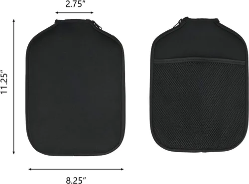 Miniatura 2 de Paquete de 2 fundas de neopreno para raqueta de pickleball