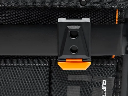 Miniatura 7 de ToughBuilt ClipTech Series - Bolsa de herramientas de boca masiva de 16 pulgadas, bolsa de herramientas de gran apertura resistente con construcción