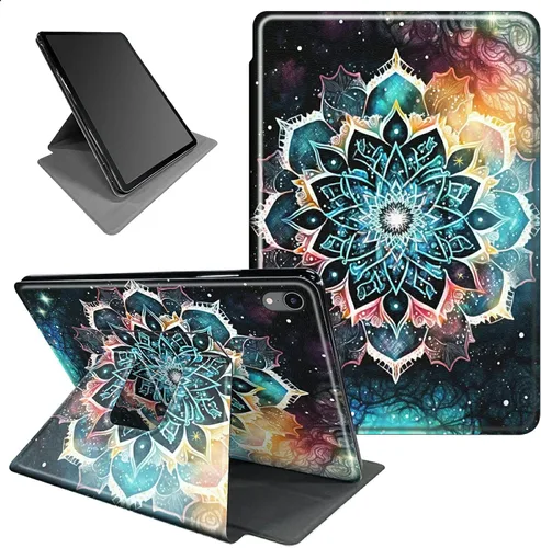 Miniatura 24 de Funda para iPad mini 6 para iPad mini 6ª generación 8.3 pulgadas 2021 360 grados giratorio soporte ligero cubierta inteligente protectora