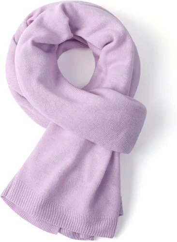Miniatura 107 de Fomolom Ponchos para mujer, versátil, ligero, tejido sólido, chal envolvente, bufanda, accesorios para mujer