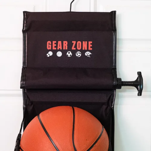 Miniatura 7 de Organizador de equipo deportivo colgante Multiuso Almacenamiento de pelotas deportivas de garaje Para baloncesto, fútbol, voleibol, tenis