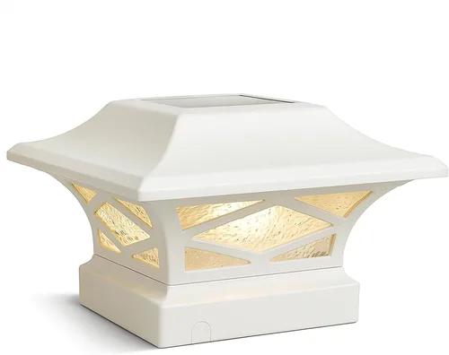 Classy Caps SLK807W Kingsbridge - Tapa solar con doble iluminación blanca