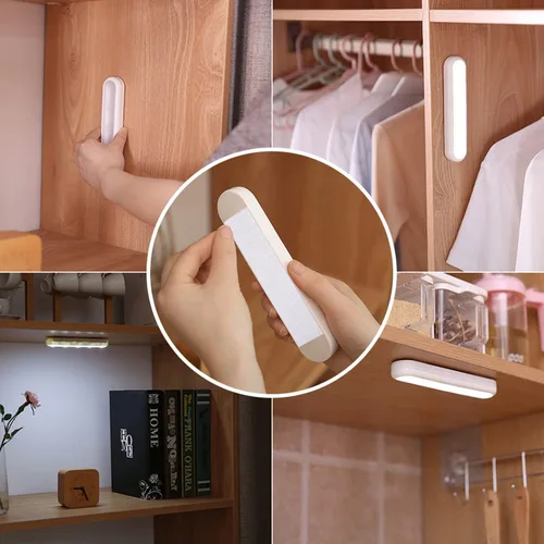 Miniatura 3 de BRAVESHINE Cinta de velcro de 1.2 x 4 pulgadas con adhesivo de doble cara – 16 juegos de tiras de gancho de fijación pesada para organización