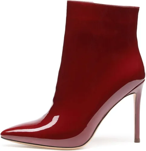Miniatura 2 de Castamere Botines de tacón alto para mujer, puntera puntiaguda, con hebilla de aguja, tacón de aguja de 3.9 in