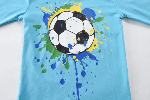 Miniatura 65 de Little Hand Pijamas para niños pequeños, Monster Truck 100% algodón, dinosaurio para niños, 2 piezas, ropa de dormir, conjuntos de ropa de dormir