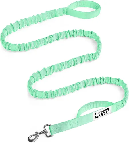 Miniatura 21 de Correa de cuerda elástica para perros Outdoormaster; para mayor seguridad y comodidad de su perro., M