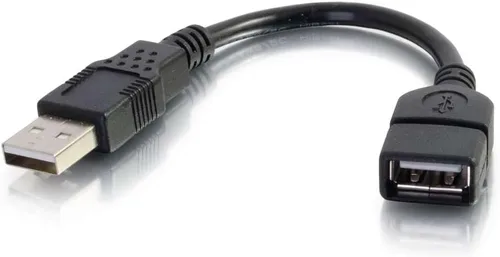 Miniatura 19 de C2G Cable de extensión USB largo, Cable USB, Cable USB A a A, Negro, 16 pies (4.87 metros), Cables to Go 39010
