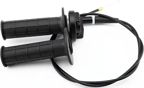 Miniatura 3 de Manija izquierda derecha y palanca de freno izquierda, cable de freno, cable del acelerador y abrazadera del acelerador, kit de palanca de freno
