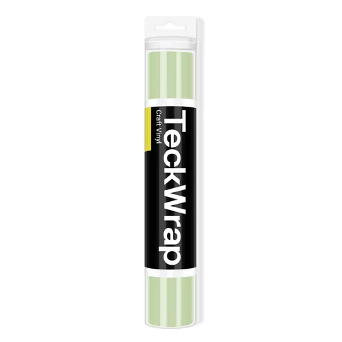 Miniatura 12 de TECKWRAP 001 Vinilo adhesivo permanente mate para proyectos de calcomanías de manualidades, 12 pulgadas x 10 pies, tinta negra mate Tinta mate negra