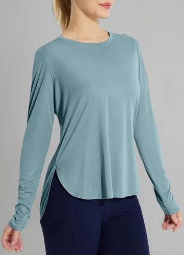 Miniatura 62 de BALEAF - Camisetas de sol de manga larga para mujer, con FPU 50+, para senderismo, ligeras, de secado rápido, protección contra rayos ultravioleta