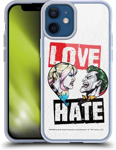 Miniatura 87 de Head Case Designs Funda de gel suave con licencia oficial de Batman DC Comics Love Hate Joker Harley Quinn Graphics [protección de grado militar]