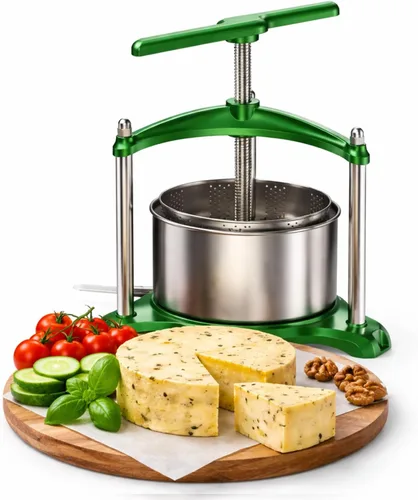 Prensa de vino de frutas – Máquina de jugo 100% natural para manzana, zanahoria, naranja, bayas y verduras, ideal para hacer queso, tinturas y Verde