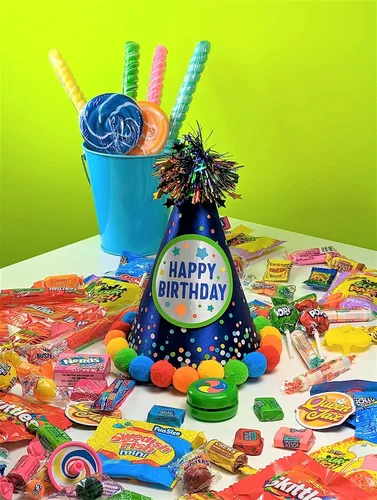 Miniatura 2 de Variedad de golosinas en paquete - 2 libras de surtido para fiesta envuelto individualmente - Bolsa de golosinas a granel - Mezcla para piñata