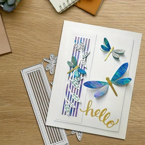 Miniatura 13 de Lapoo Troqueles de Corte de Metal con Fondos 3D para Scrapbooking, Nuevos Troqueles de Corte DIY para Hacer Tarjetas de Álbum, Decoración