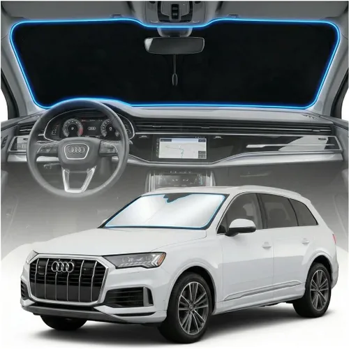 Miniatura 94 de Cubierta para parabrisas para BMW X1 E84 – Ajuste personalizado X1 E84 Accesorios 2016-2024 2025 Parasol plegable protección UV y escudo térmico