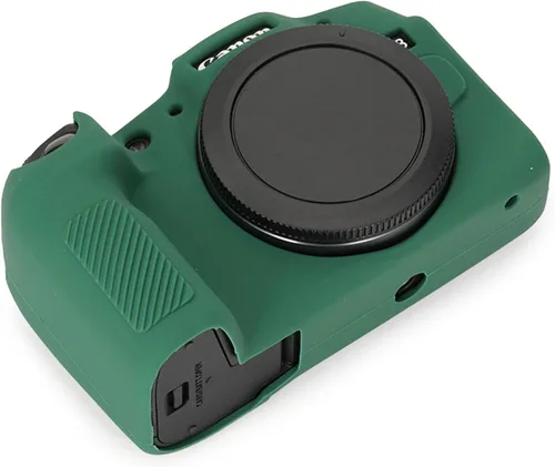 Miniatura 9 de Rieibi Funda protectora de silicona suave para cámara Canon EOS R8 EOSR8, funda ligera para cámara EOS R8 - Verde
