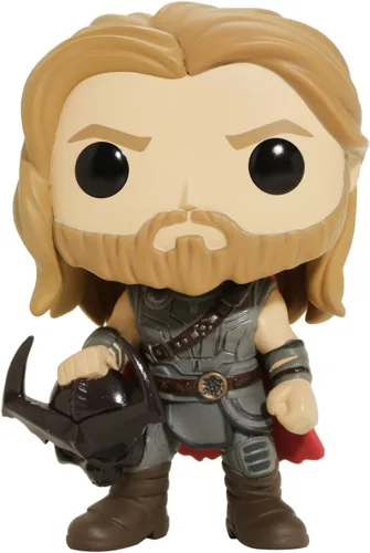 Miniatura 2 de Funko Marvel Thor Ragnarok Thor #246 (sosteniendo la placa frontal esquelética de Surtur)