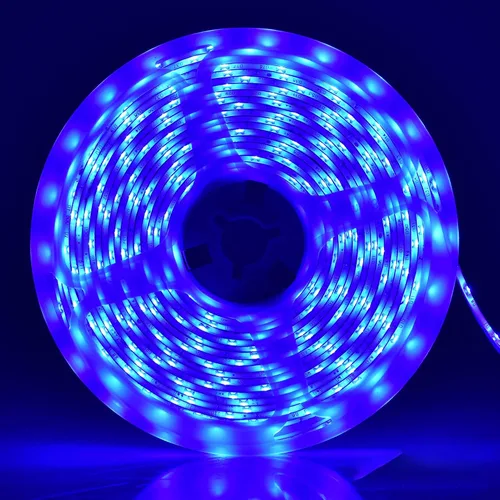 Miniatura 17 de Resistente al agua IP65, tira de luz LED flexible impermeable de 12 V, tiras de luz LED cortables de 16.4 pies, 300 unidades de cadena de Blanco
