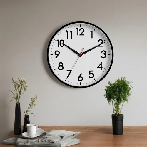 Miniatura 7 de AKCISOT Reloj de pared de 16 pulgadas, grande, silencioso y sin tictac, funciona con pilas, reloj analógico clásico decorativo para sala de estar