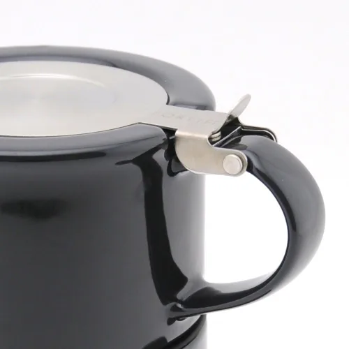 Miniatura 4 de FORLIFE Té para uno con infusor de 14 onzas, grafito negro