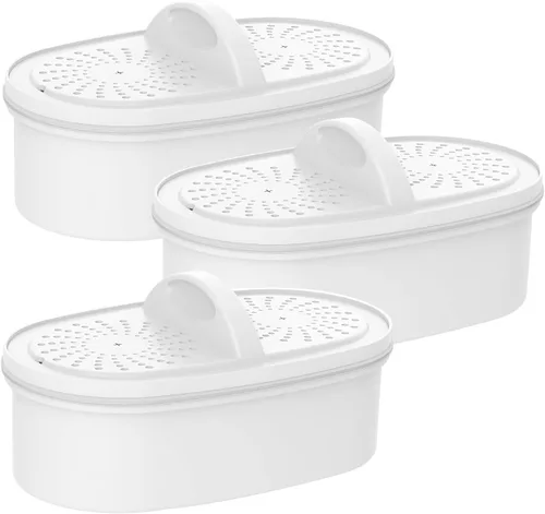 Repuesto para todos los sistemas de filtración de jarra y dispensador Waterdrop, se ajusta a Waterdrop WD-PF-01A Plus, reduce el plomo, PFAS, Blanco