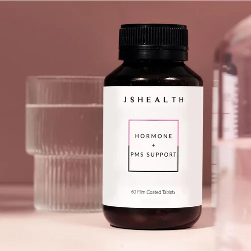 Miniatura 5 de JSHealth Equilibrio hormonal para mujeres. Apoyo del síndrome premenstrual con vitaminas B3, B6, magnesio. Alivio de la tensión premenstrual.