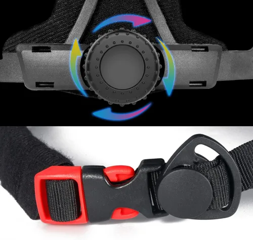 Miniatura 6 de Casco de bicicleta ajustable con gradiente de color para niños pequeños de 3-5-8-14+ años, niñas y niños. Casco para monopatín y bicicleta