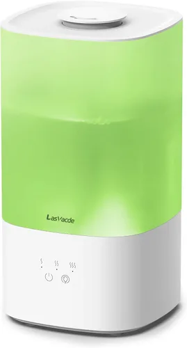 Humidificadores de 2.5L para dormitorio, humidificadores de niebla fría de llenado superior para habitación grande, fáciles de llenar y limpiar, 30H