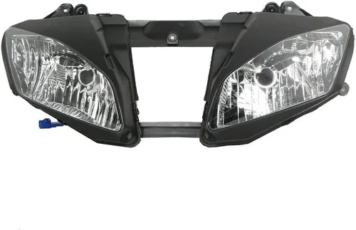 Miniatura 11 de FLPRO motocicleta delantero faro delantero montaje para Yamaha FZ-6R FZ6R 2009 2010 2011 2012 2013 2014 2015 ABS plástico delantero faro delantero